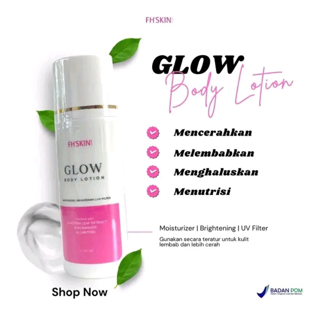 Glow body lotion ( hb siang)