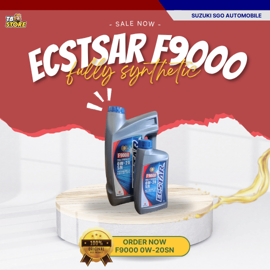 Ecstar SGO 0W 20 Full Synthetic Suzuki 1L || Ecstar SGO 0W 20SN Suzuki  Original
