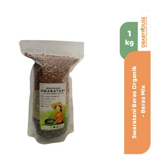 Swaratani Beras Organik 1 kg - Beras Mix