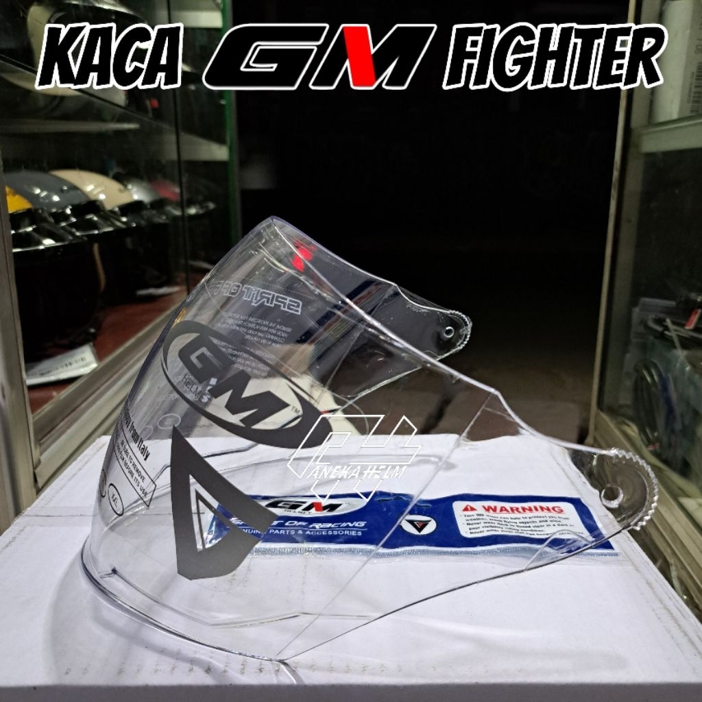 kaca helm Gm fighter original | visor new gm fighter