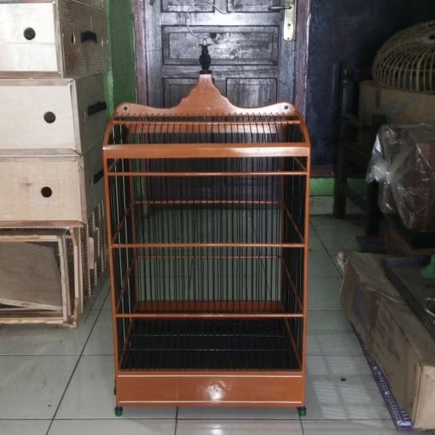 KANDANG KOTAK REPLIKA EBOD MODEL LIST NOMOR 1 - SANGKAR BURUNG
