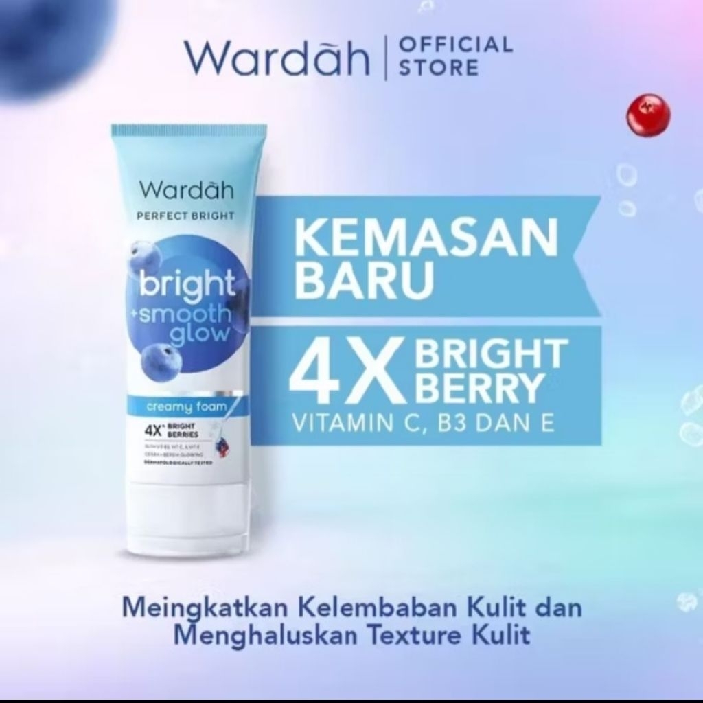 wardah facial foam