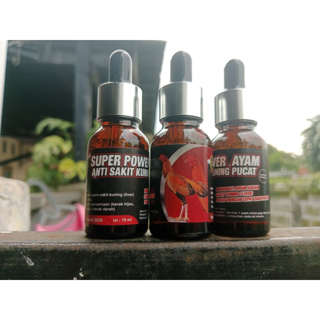 OBAT AYAM SAKIT KUNING PUCAT DAN LEMAS 15 ML