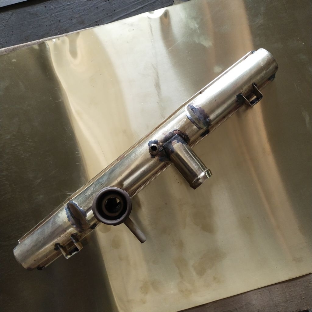 Uppertank lowertank radiator honda civic genio 2ply