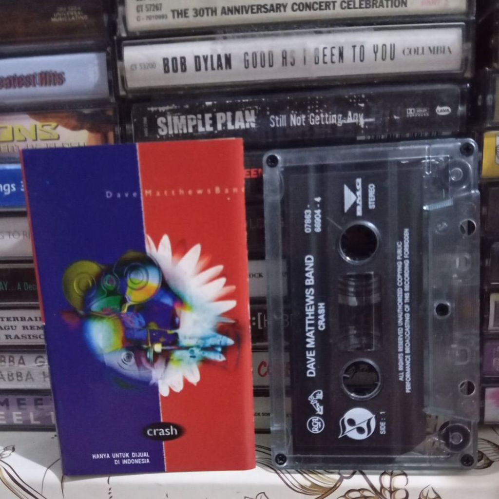kaset pita Dave Matthews band crash