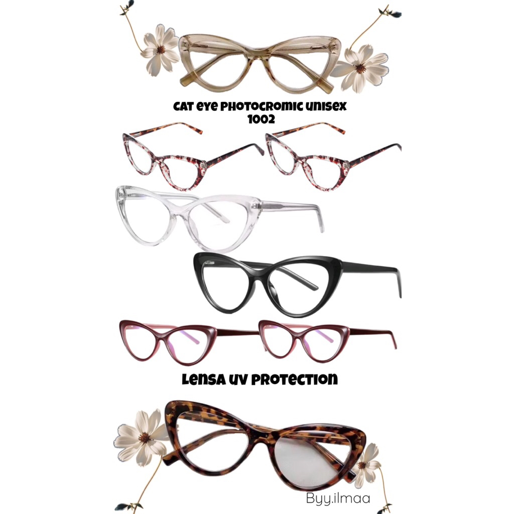 Kacamata Photocromic Unisex 1002