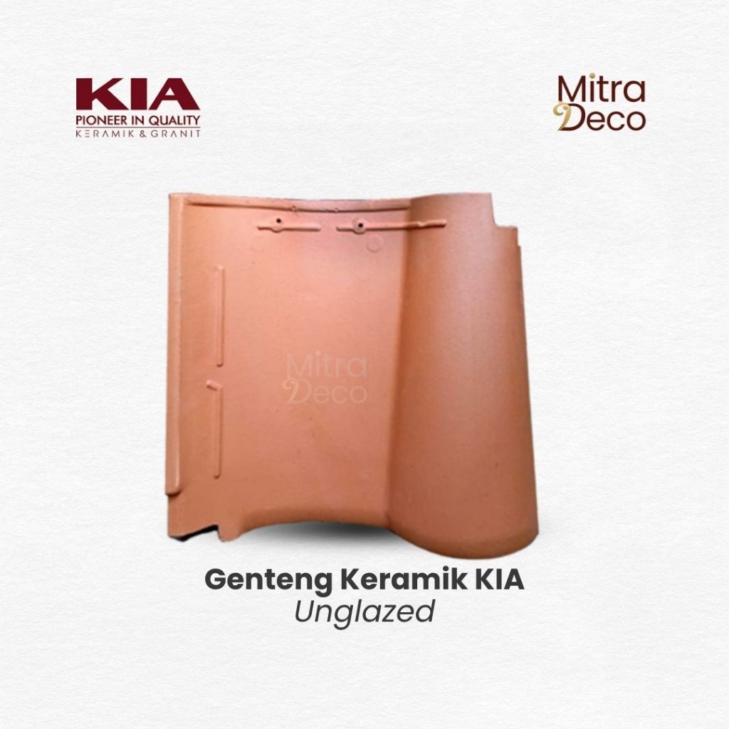 KIA Genteng Keramik UNGLAZED KW1