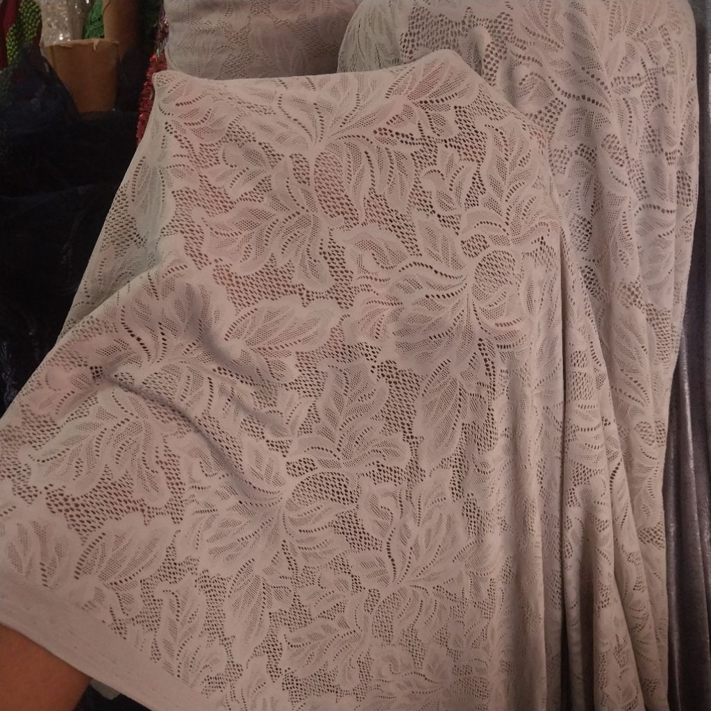 Kain/Bahan/BRUKAT  LACE  STRETCH/Premium/Impor