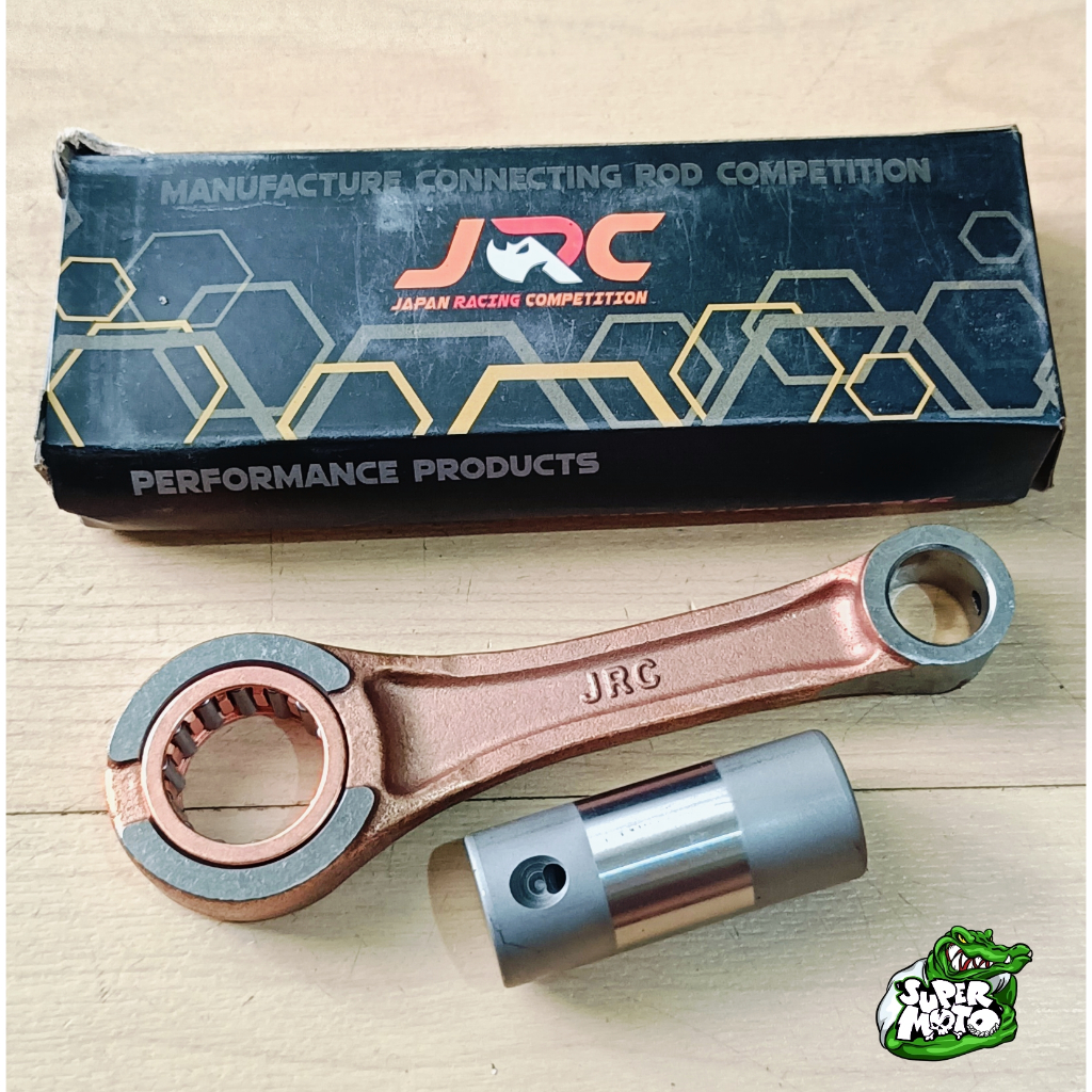 Stang Piston Rxz pen 15 panjang 104 105 106 110 mm Big pen 22 JRC Big pen sudah custom jalur oli