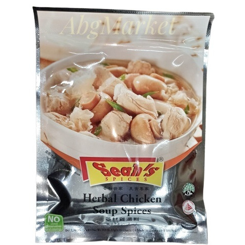 Seah's Spices Herbal Chicken Soup Spices/Seahs  Bumbu Sup Ayam Herbal 32gr