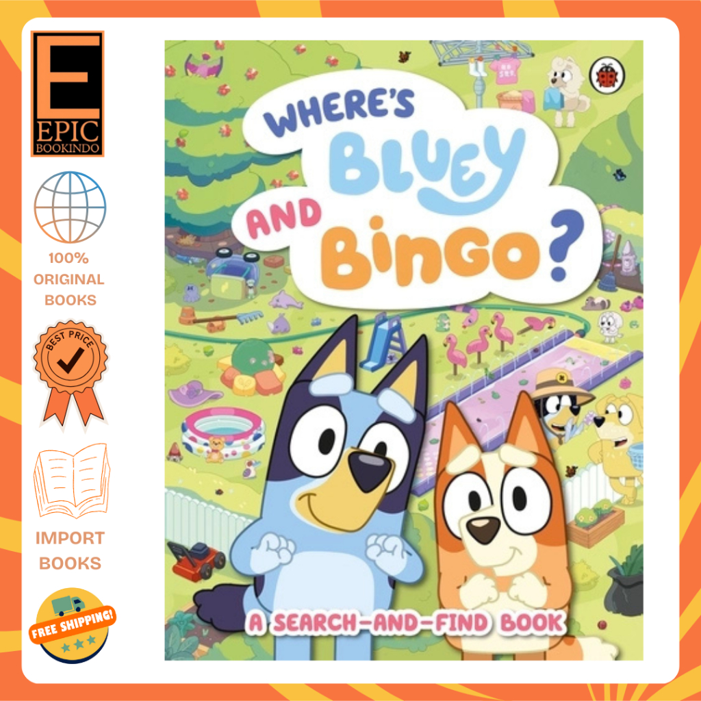 Bluey: Where’s Bluey and Bingo? - ISBN 9780241728802
