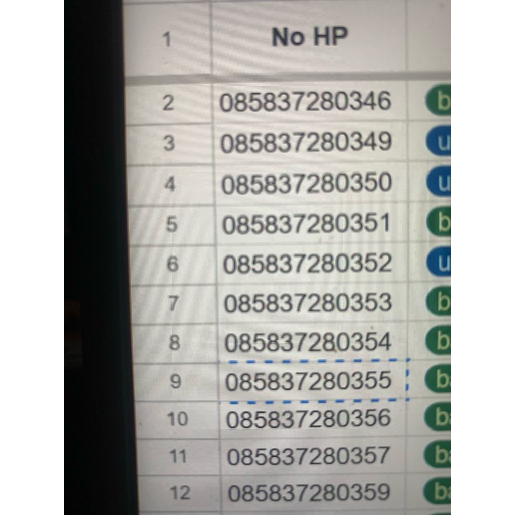 Jasa nomor virtual whatsapp, telegram, dll
