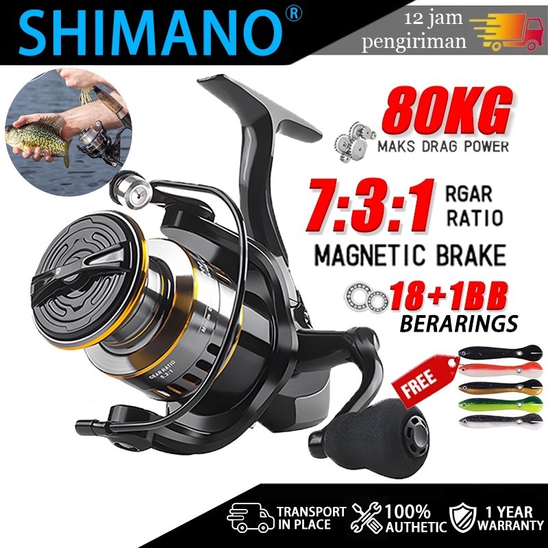 Olahtrack HE500-7000 Fishing Reel 80kg Drag