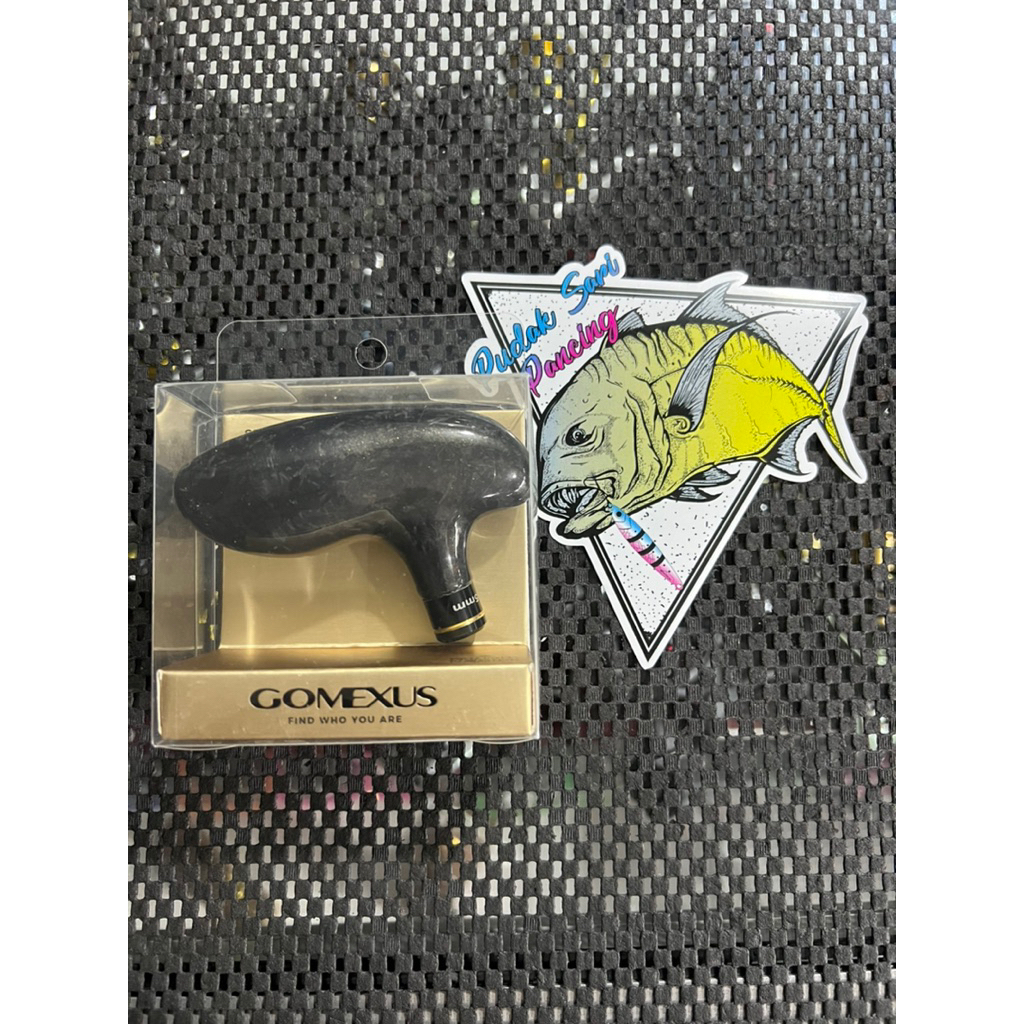 KNOB HANDLE T BAR GOMEXUS CARBON FORGED SUPERCAR STYLE 85MM FOR SHIMANO DAN DAIWA