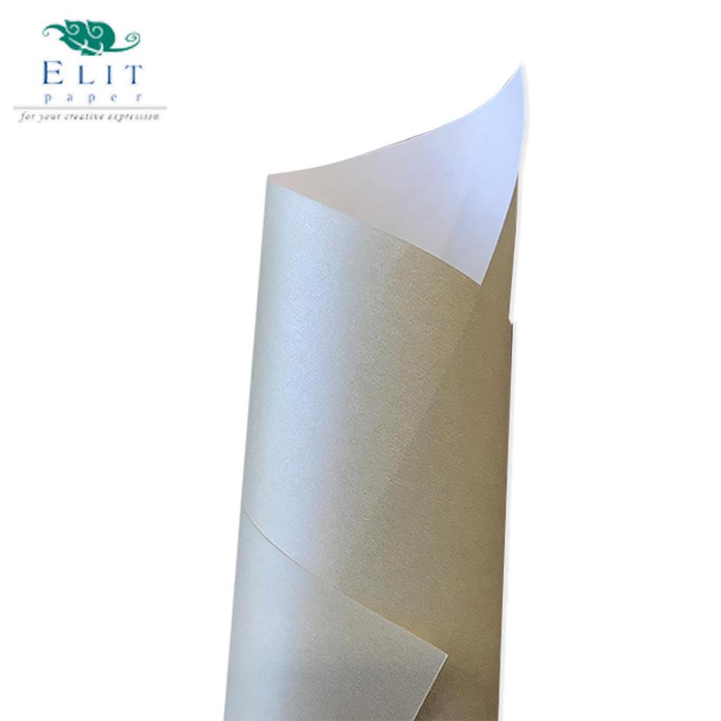 Kertas Fancy Paper Jasmine Plasma Silver 1S 80gr - 79cm x 109cm