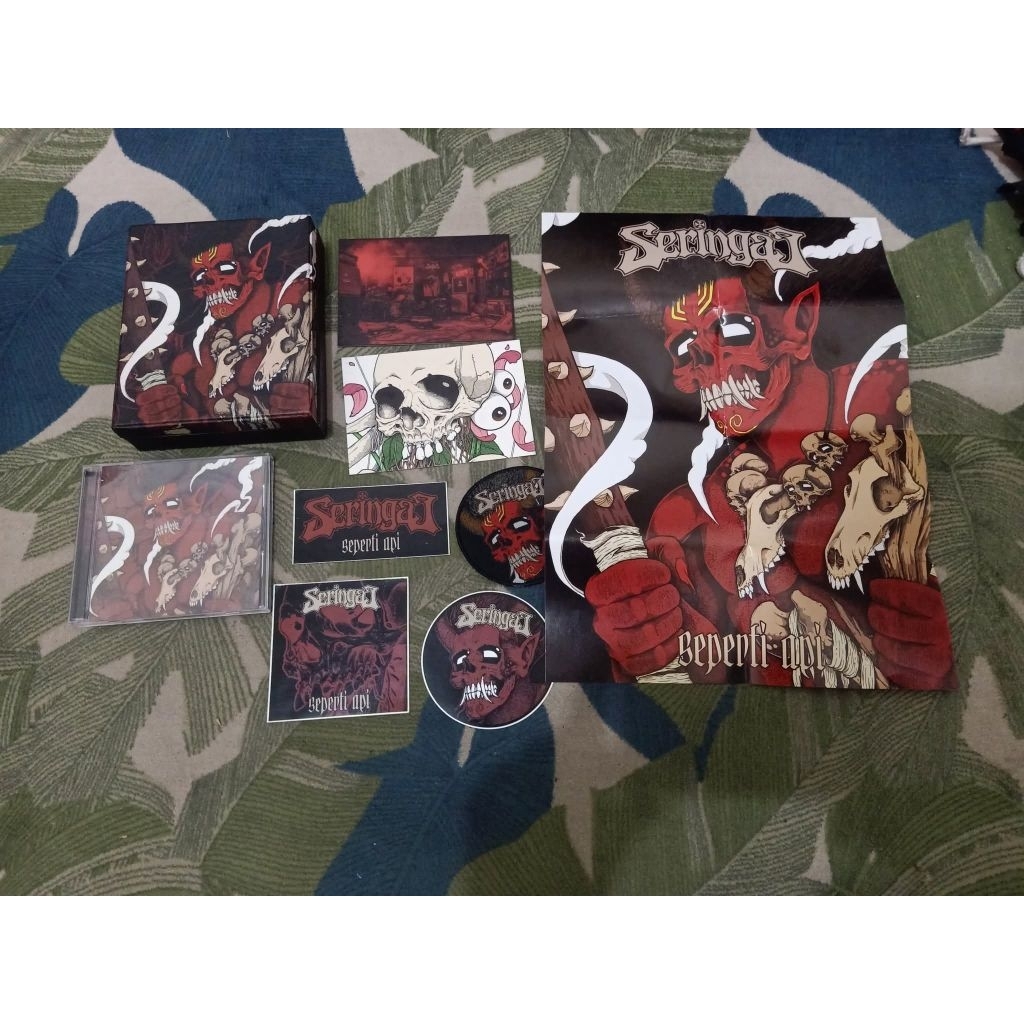CD Box Set Seringai Seperti Api