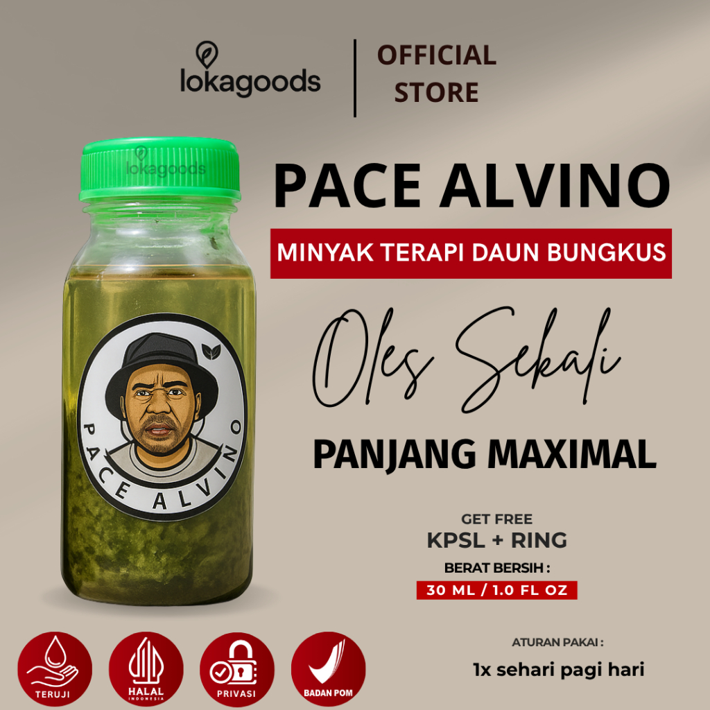 TERLARIS Oil Daun Bungkus Tiga Jari Minyak Daun Bungkus 3 Jari Obat Herbal Tradisional Original BPOM