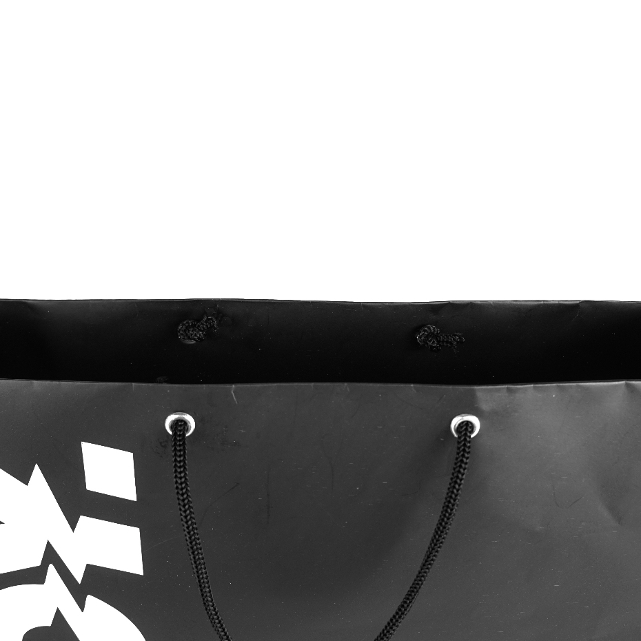 Troy Company Paper Bag Gift Bag Medium Black Glossy - Tas Hadiah Tas Souvenir Hitam Glossy PBG 3415