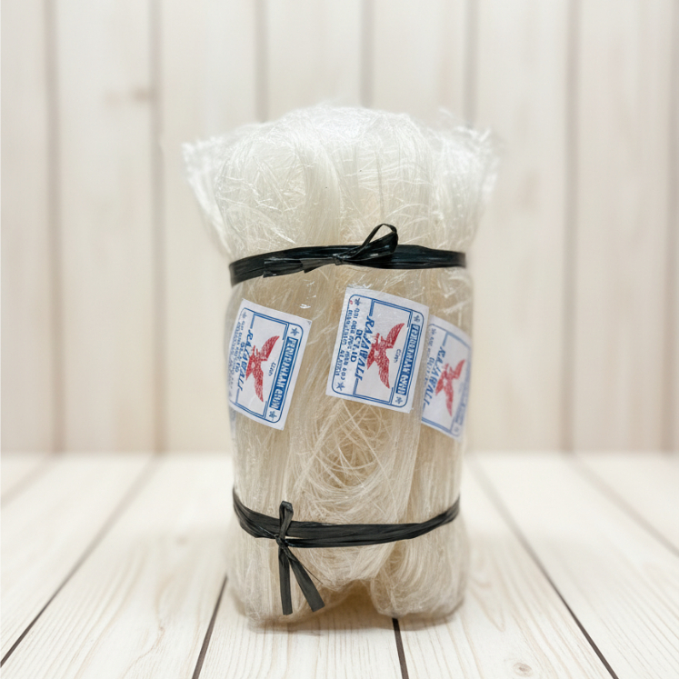 Mie Soun Putih, Soun Soto, Sohun Asli Manjung Klaten CAP Rajawali 1 Ball 10 Pcs