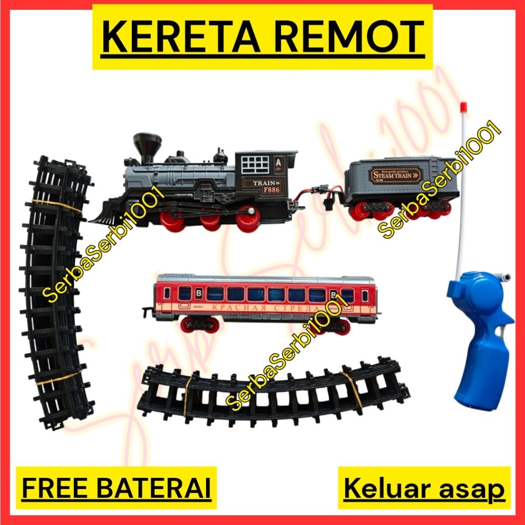 REMOTE CONTROL KERETA API / RC KERETA API X015