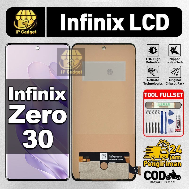 ORI FOR LCD INFINIX ZERO 30 Fullset Original LCD HP INFINIX ZERO 30 Asli Touchscreen Layar Sentuh HP