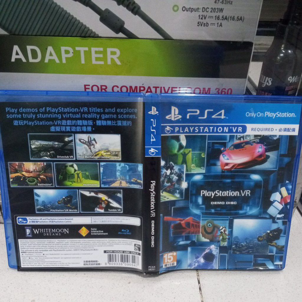 KASET PS4 PLAYSTATION VR DEMO DISC