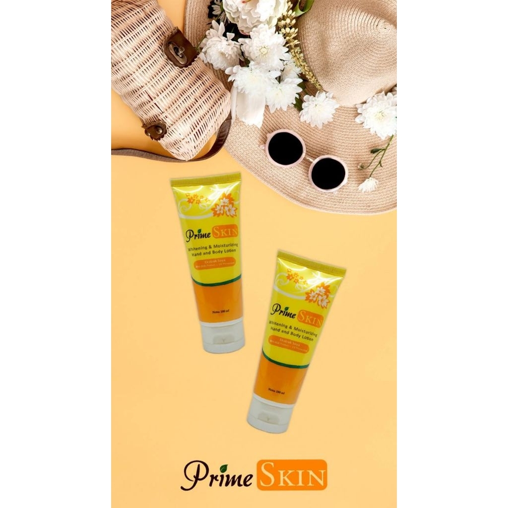 PRIME SKIN HAND AND BODY LOTION ORIGINAL HWI / PENGHILANG BEKAS LUKA / PENCERAH KULIT
