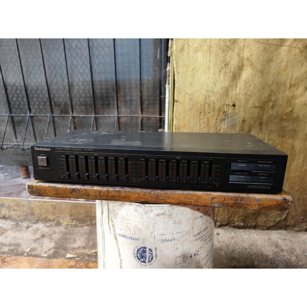 equalizer stereo graphic technics SH8038