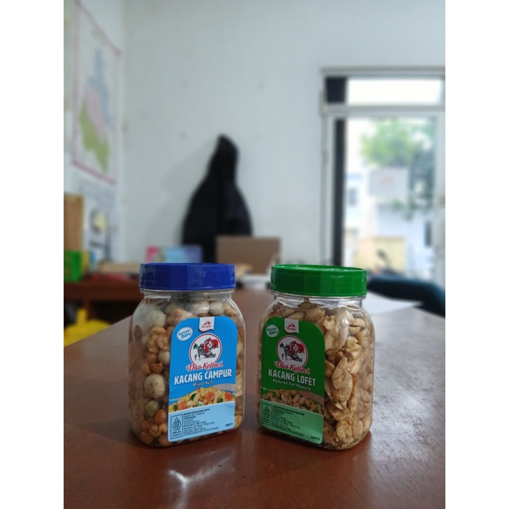 Dua Kelinci Lofet 120gr & Mixnut 120gr || Toples paket lebaran