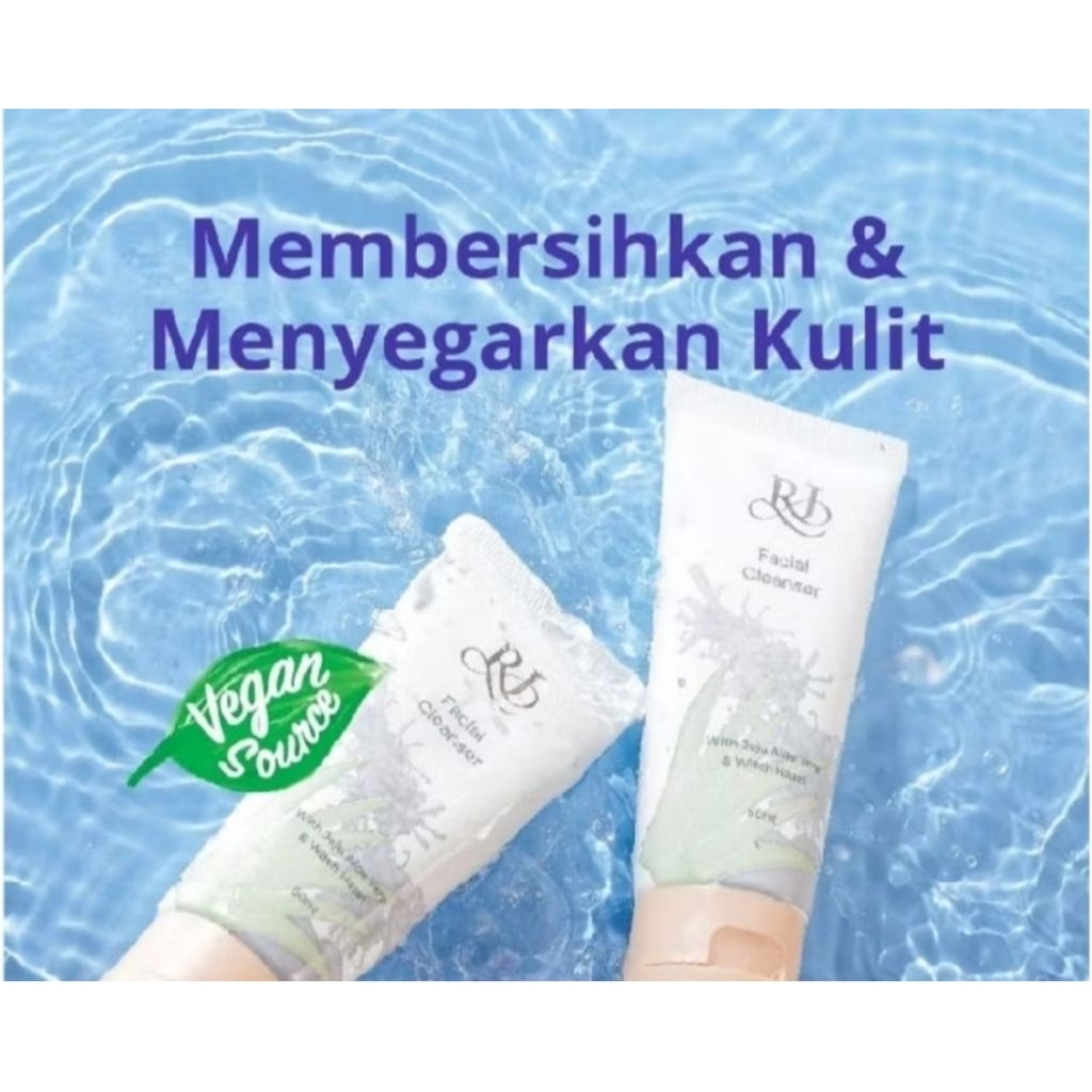 CNI Rj Facial Cleanser bebas sabun untuk kulit sensitif