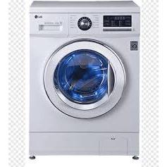 Mesin Cuci LG 7kg, Front Loading Inverter Direct Drive Motor