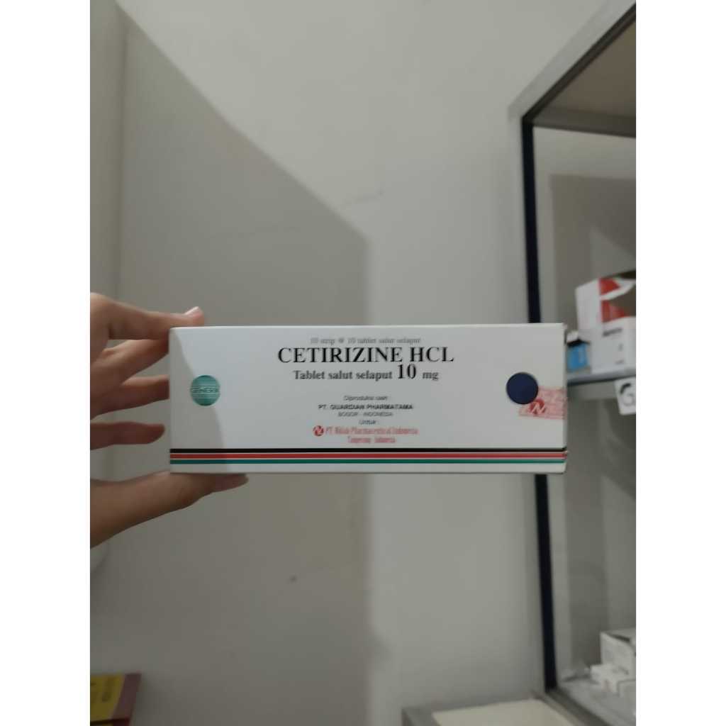 Cetirizine 10mg Nulab Box 10 Strip
