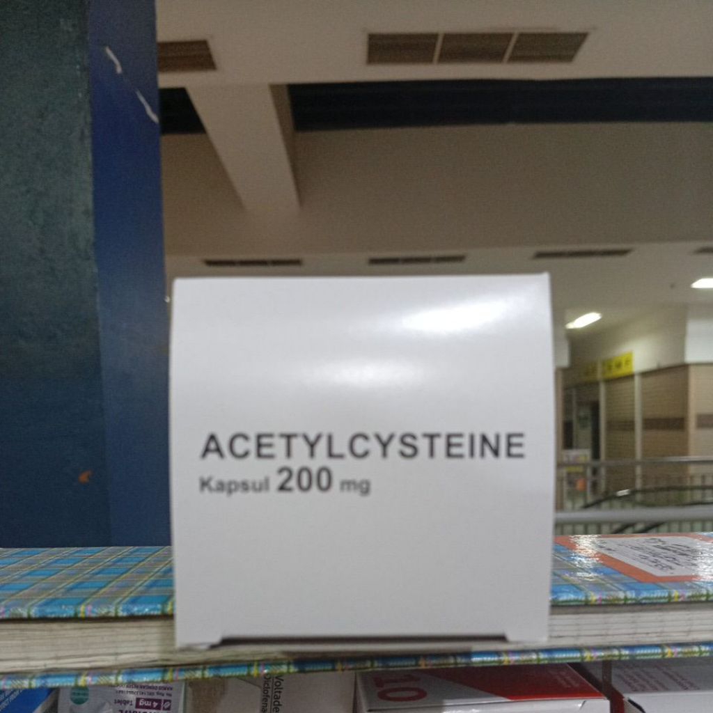 Acetylcysteine dexa 200mg perbox orginal
