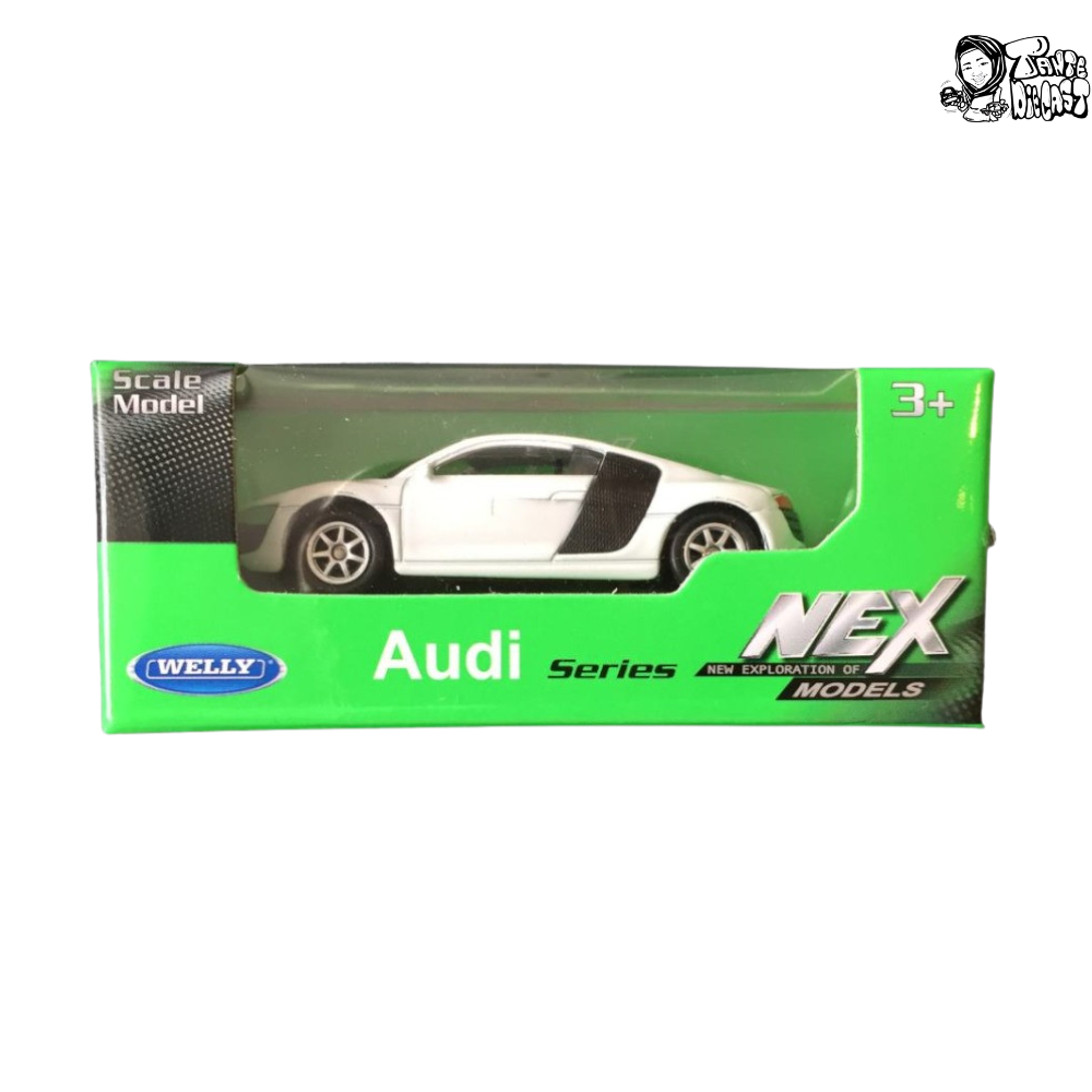52318-P | Welly Nex 1 : 64 Audi R8 Putih