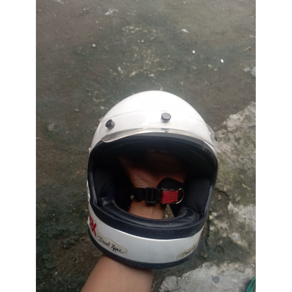 Helm Honda TRX lawasa jadul classik  custom pesek retro