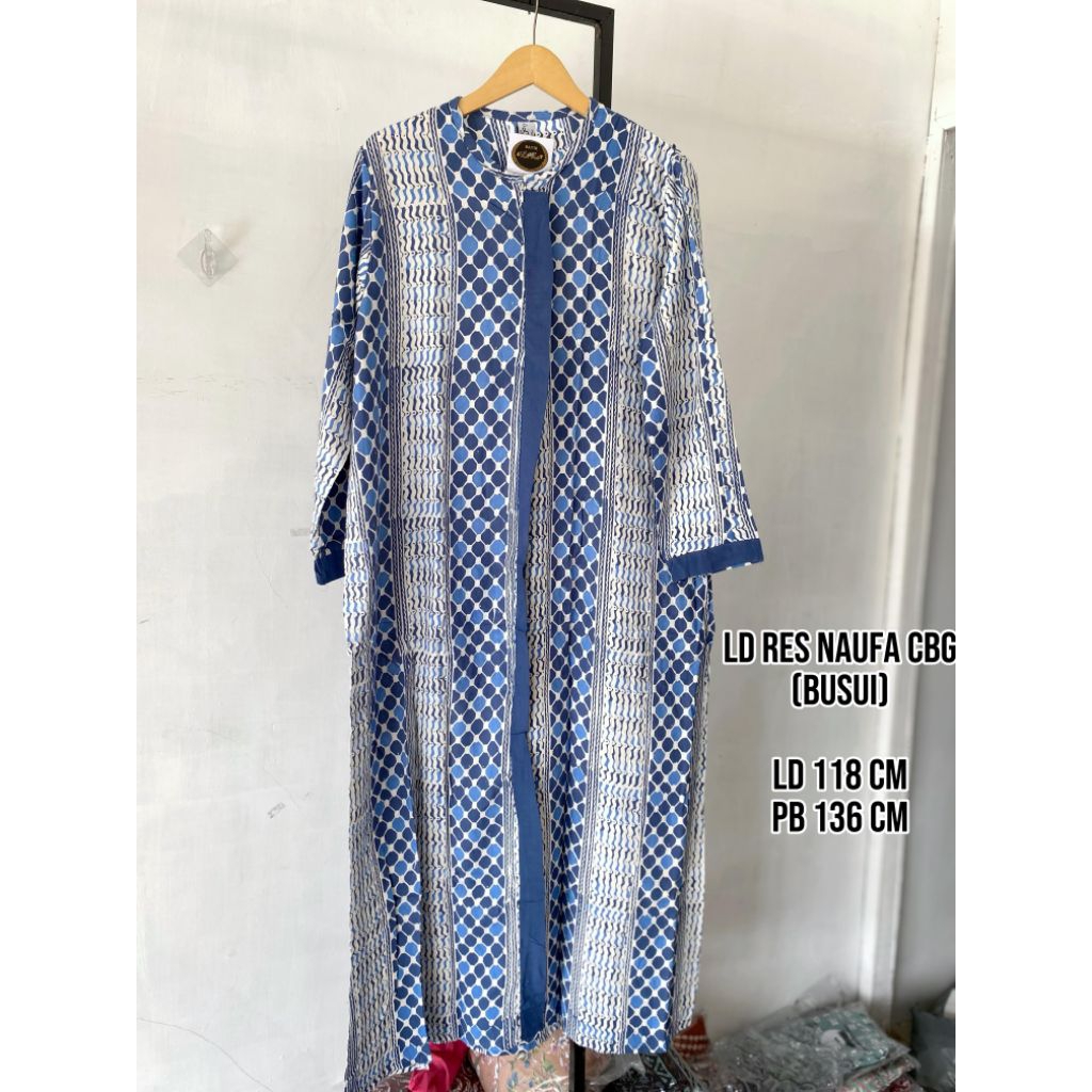 LUZA ~ Long Dress/Daster Naufa Busui by Batik Luza| Daster Busui