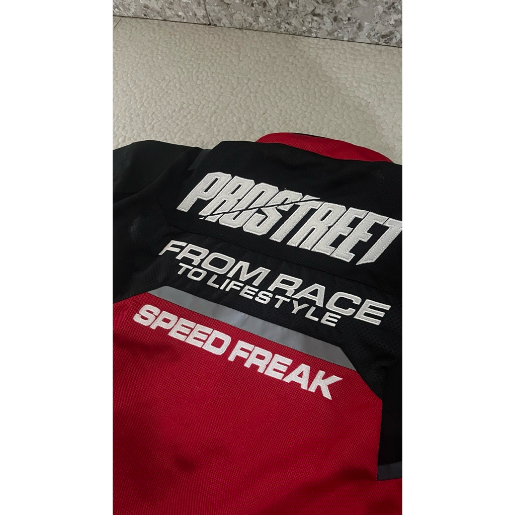 jaket mesh prostreet