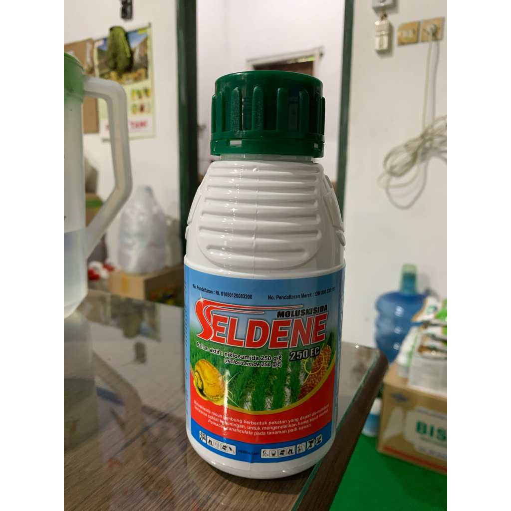 SELDENE 250EC 400ML OBAT KEONG PADI CAIR MOLUSKISIDA SELDENE ORIGINAL