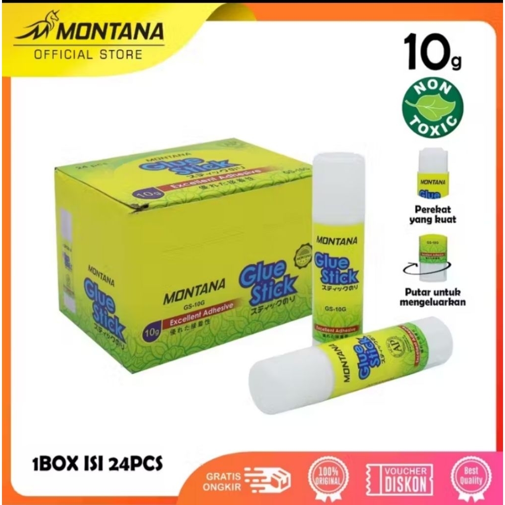 Lem GLUE Stik 10 Gram / Lem Stik 10 gram Montana