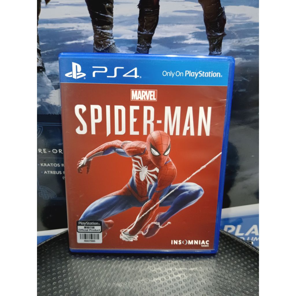 Bd / Kaset Spiderman Ps4 Second  / Bekas