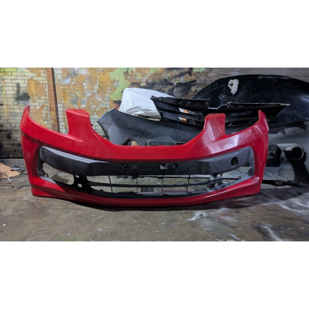 bemper depan brio old 2012 2013 2014 2015 second original