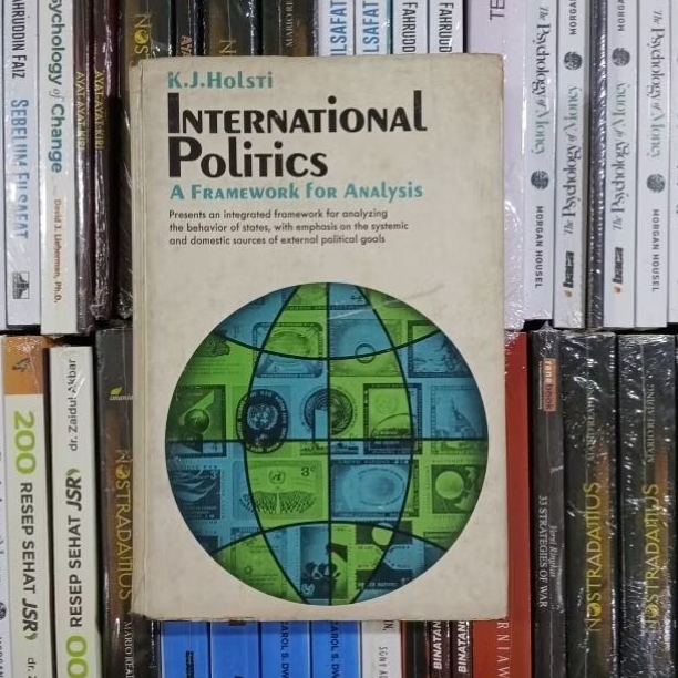 International Politics A Framework For Analysis By K J Holsti English ORIGINAL