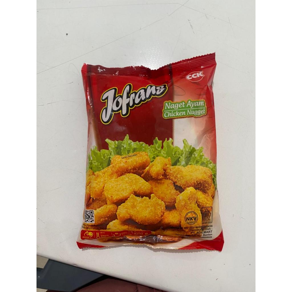 Jofrans Nugget Ayam Reguler 500gr Rasa Gurih Renyah