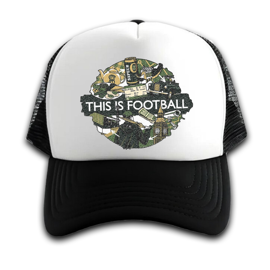 AURA TOPI - CASUAL THIS IS FOOTBALL Topi jaring Trucker Hat Topi Baseball Premium Quality