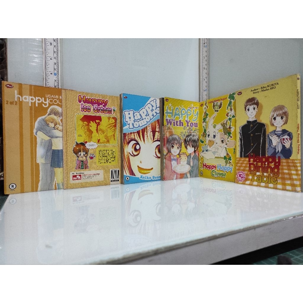 Komik happy couple/ happy clover / happy with you / happy Tomorrow / happy ice cream Cabutan