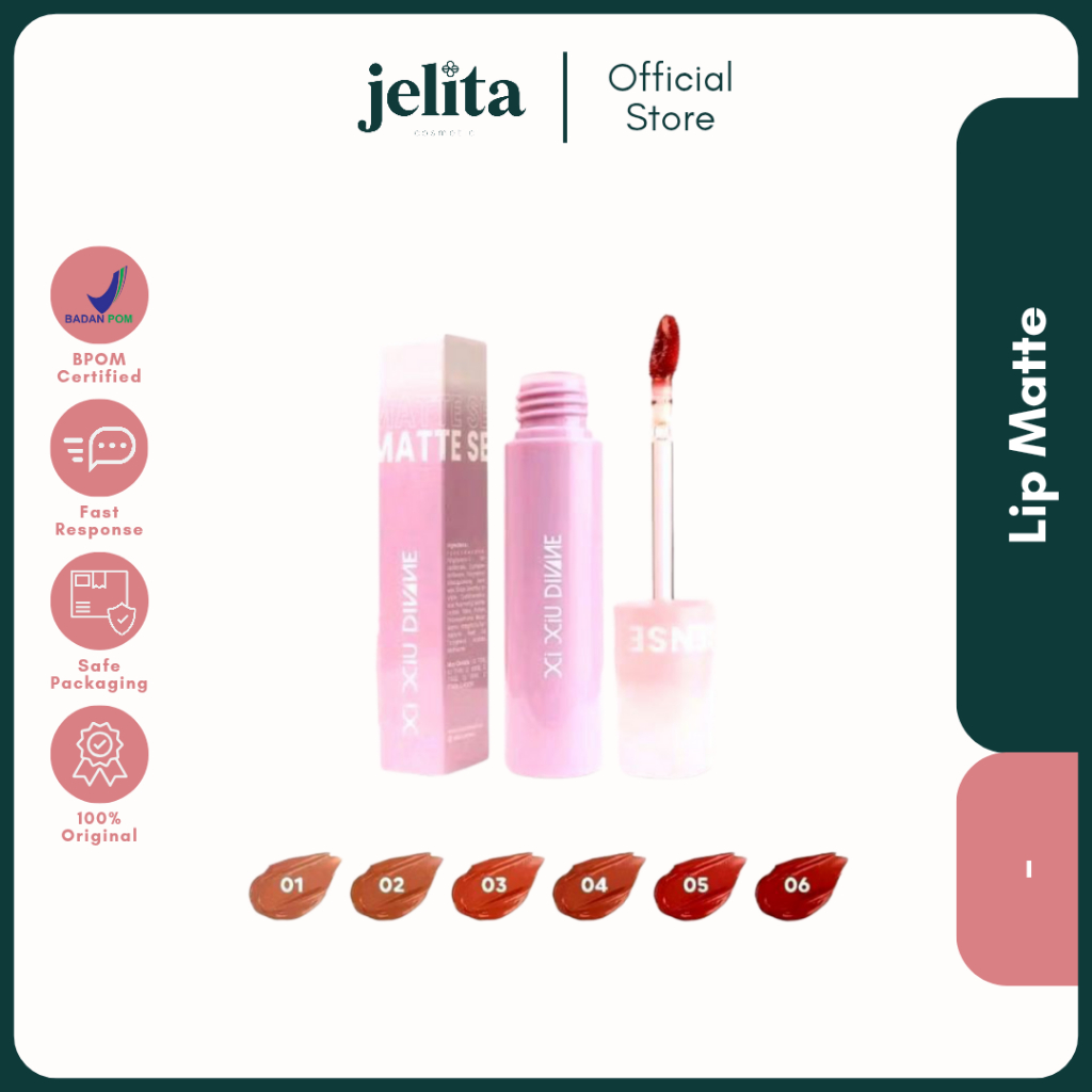 Jelita Cosmetic - XI XIU Divine Lip Matte Sense