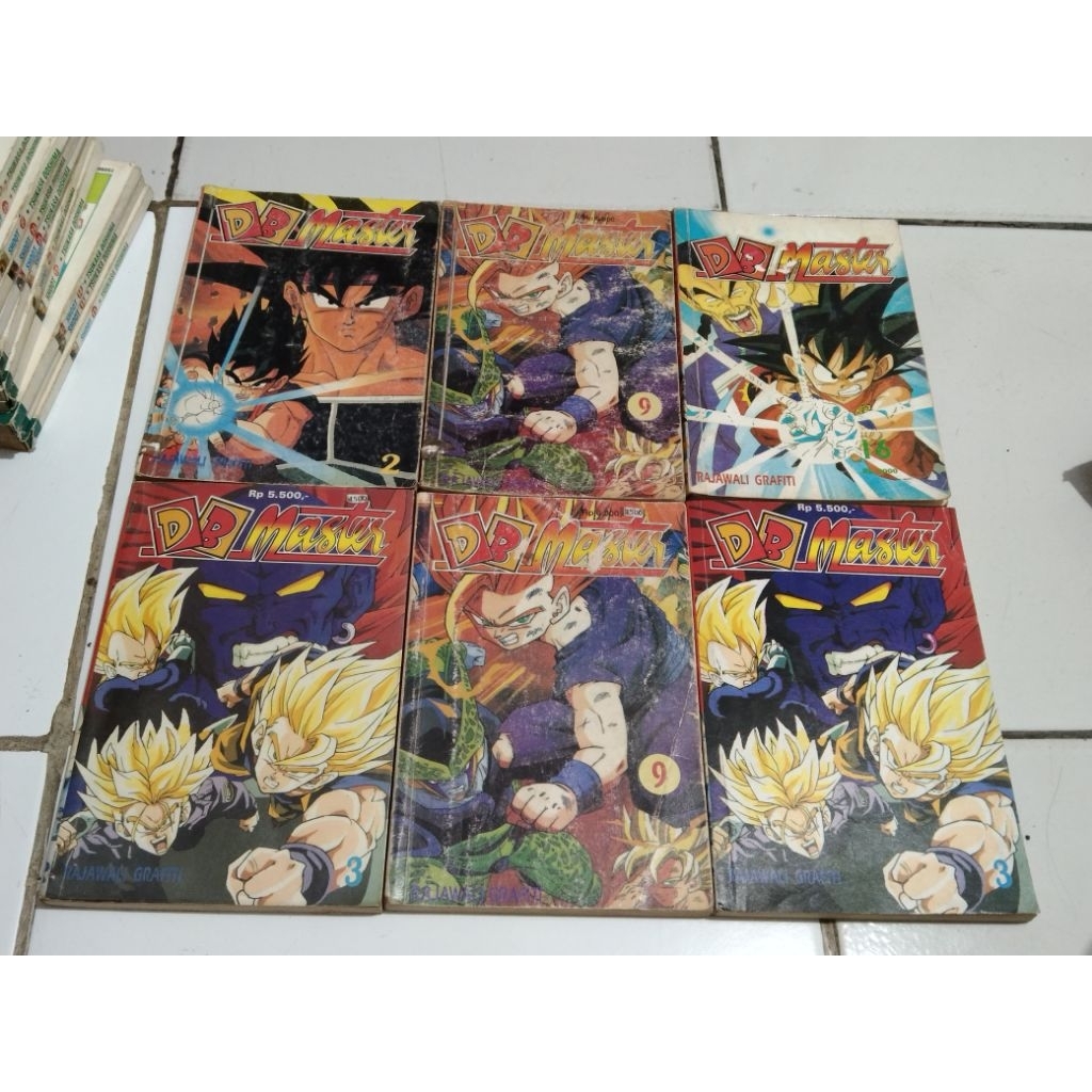 KOMIK DB MASTER CABUTAN XRENT/KOLPRI ORI