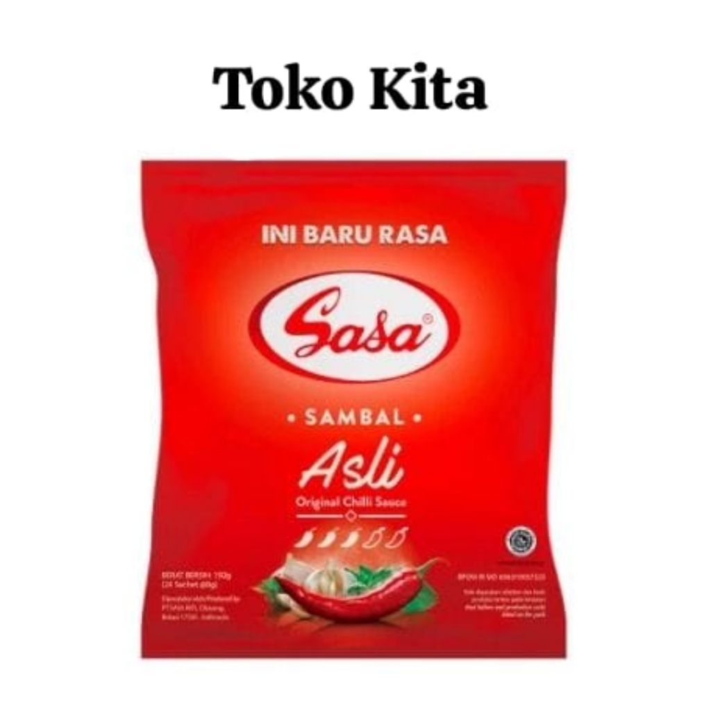 Sasa Saos Pedas isi 24 sachet