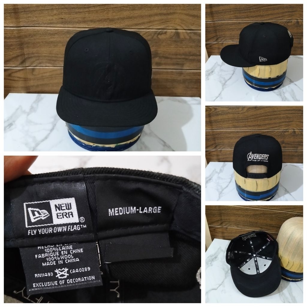TOPI SECOND SNAPBACK NEW ERA X MARVEL AVENGERS