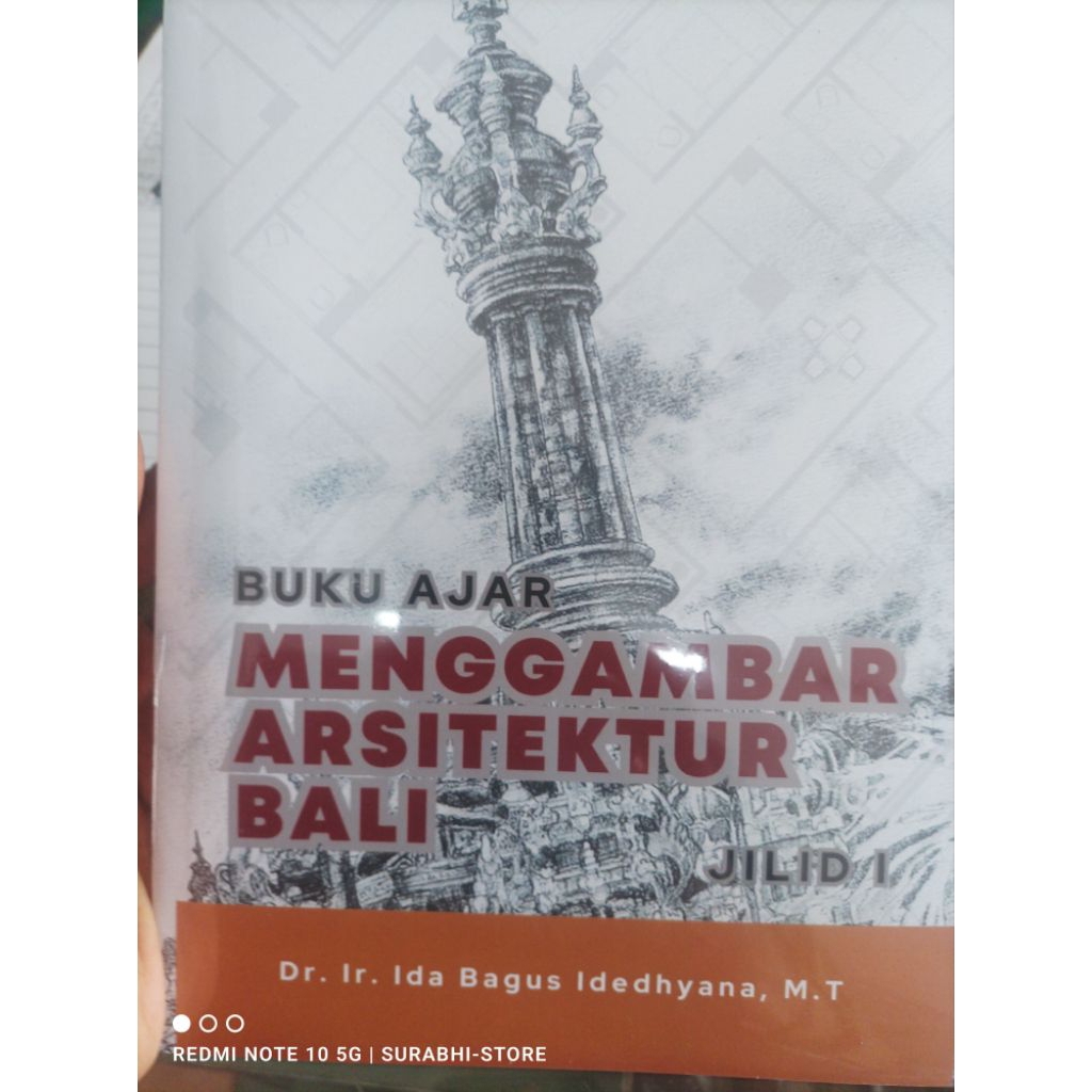 Buku Ajar Mengambar arsitektur traditional Bali
